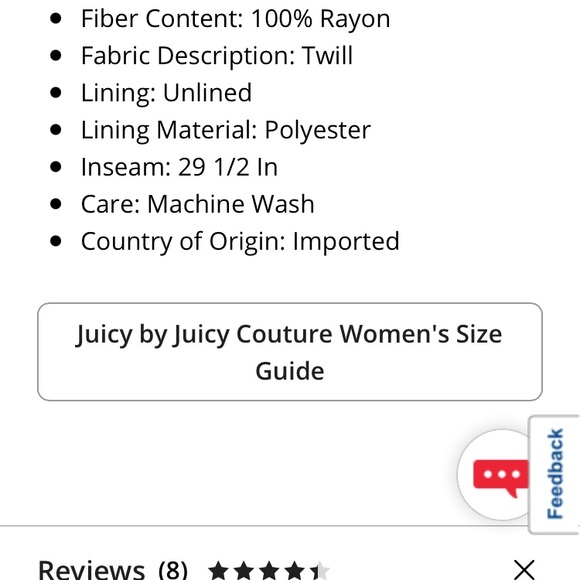 Juicy Couture Cargo Joggers Make An Offer! - Picture 6 of 10